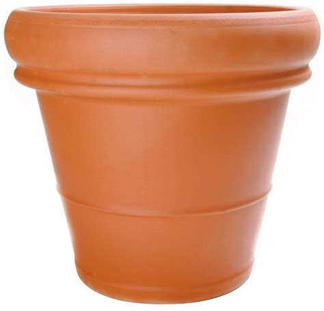 terra cotta pot is crafted with porous terra cotta that allows plants&39; roots to breathe, the drainage hole prevents the flower pot from overwatering, promoting plant health. . 16 inch terra cotta pot
